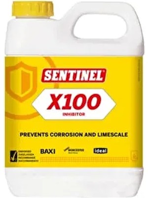 Sentinel X100 Temizlik Kimyasalı 1 Lt Isıtma Sistemleri İçin Korozyon ve Kireç Önleyici