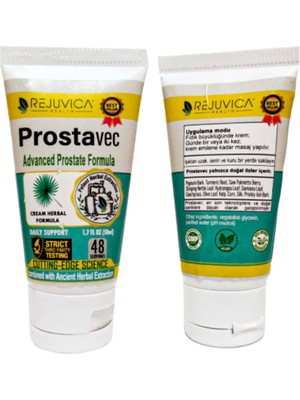 Prostavec Advancede New Formula Erkekler Için Pros.tate Bakım Kremi 50 ml