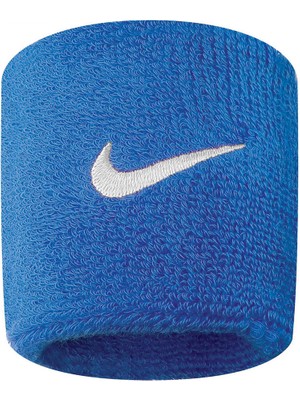 Nike N1012405-400 Swoosh Kısa Bileklik Mavi