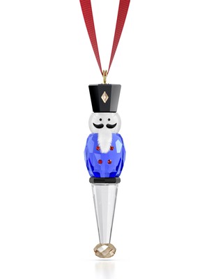 Swarovski 5701868 Swarovski Ev Dekorasyonu Holıday Cheers:ornament Nutcracker Blue
