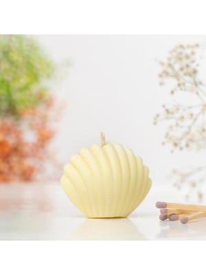 Istiridye Temalı Vegan Soya Mum