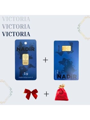 Victoria Gold 3,5 gr 24 Ayar 995 Altın (Nadir Yada Sar )