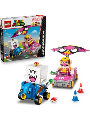 LEGO ® Super Mario: Mario Kart – Wario ve King Boo 72038 – 8+ Yaş için Wario ve King Boo içeren Yaratıcı Oyuncak Yapım Seti (512P)
