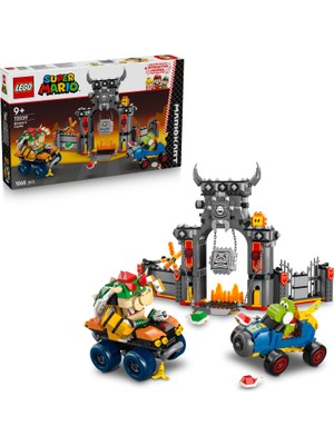 LEGO ® Super Mario: Mario Kart – Bowser Kalesi 72039 – 9+ Yaş Çocuklar İçin Bowser Kale Temalı Yaratıcı Oyuncak Yapım Seti (1068P)