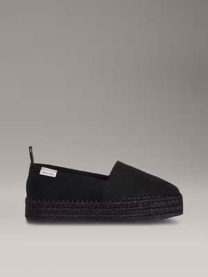 Calvın Kleın Kadın  Siyah Espadril YW0YW01871 Beh