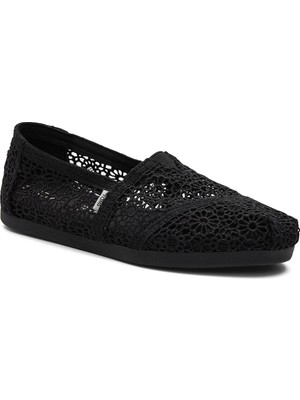 Kadın Espadril / Keten 10016241 10016254 10021935 Toms Alpargata Classic Moroccan Crochet