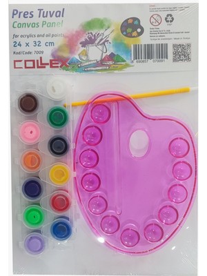 Pres Tuval Resim Seti