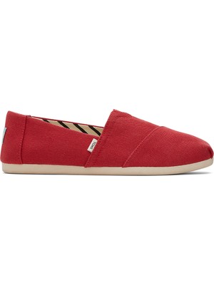 Kadın Espadril / Keten 10017716 10017712 10017743 Toms Alpargata Classic Recycled Cotton Canvas