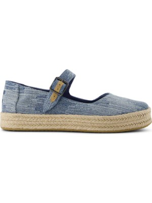 Kadın Espadril / Keten 10021878 10021863 10021873 Toms Carolina Maryjane Espadrille