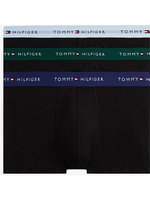 Tommy Hilfiger Trunk Erkek Siyah 3'lü Boxer.0tq