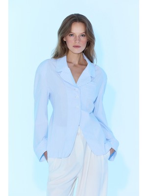 Sagaza Studio SS6012 Bebe Mavısı Ceket