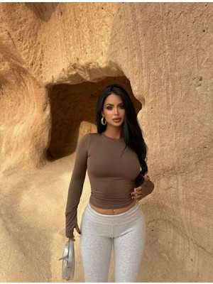 Parmak Geçmeli Bluz(Badi) Yeni Sezon