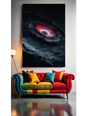 Distopik Göz 1 Ev Duvar Salon Güzellik Salonu Ofis Dükkan Dekarasyon Kanvas Tablo