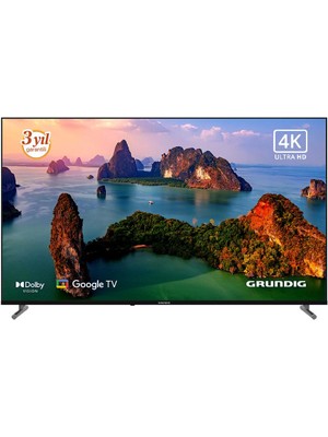 Grundig 65GKU750 65'' 164 Ekran Uydu Alıcı 4K Ultra HD Smart Google TV