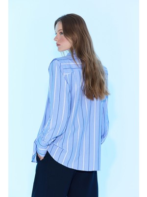 Sagaza Studio SS6060 Mavı Gömlek