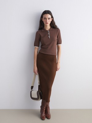 Lc Waikiki Yeni Sezon Dar Fit Yırtmaçlı Etek