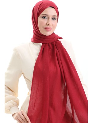 Bambu Şal 70281-31 Vişne