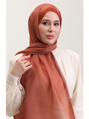 Kehribar Lüks Şal 70274-06 Taba