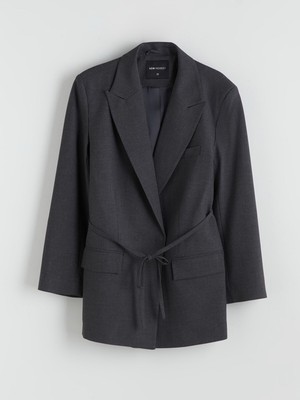 Lc Waikiki Yeni Sezon Beli Kuşaklı Kadın Blazer Ceket