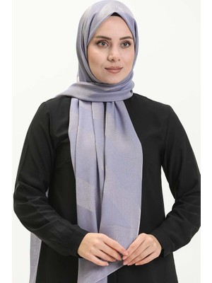 Desenli Carmen Şal 70226-02 Lila