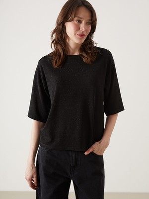 Lc Waikiki Yeni Sezon Bisiklet Yaka Kadın Tişört