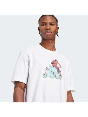 Adidas Sportswear JM6496 Doodle Hunt Bike Graphic Tişört