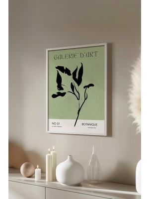 Bohemian Serisi Beyaz Çerçeveli Poster, Tablo No:46