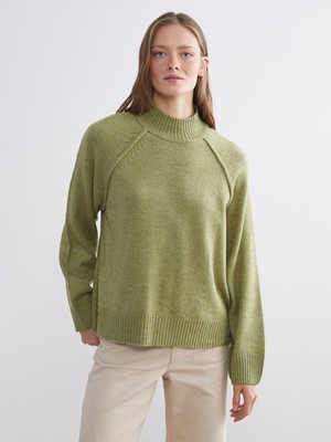 Lc Waikiki Yeni Sezon Yarım Balıkçı Yaka Kadın Triko Kazak