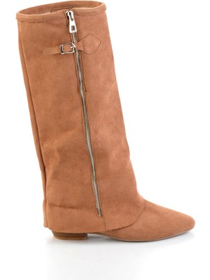 Taba Hakiki Deri Kadın Çizme K03678029002