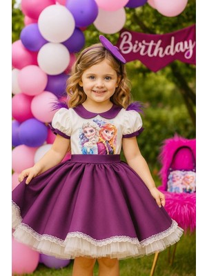 Elsa Çocuk Elbise, Frozen Elbise, Elsa ve Anna Elbise