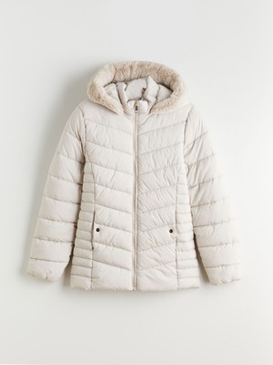 Lc Waikiki Yeni Sezon Kapüşonlu Kadın Şişme Mont