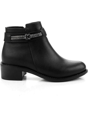 Siyah  Kadın Bot & Bootie K02140000809