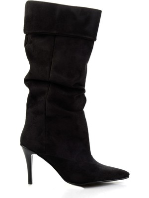 Siyah  Kadın Çizme K03678062072