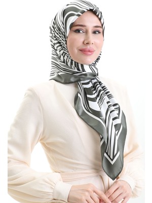 Dijital Rayon Eşarp 70301-07 Haki
