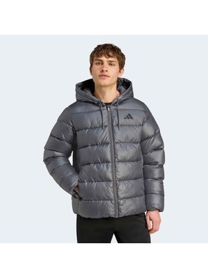 Adidas Sportswear JM8399 Essentials CLIMAWARM Synthetic Down Puffer Hooded Jackets
