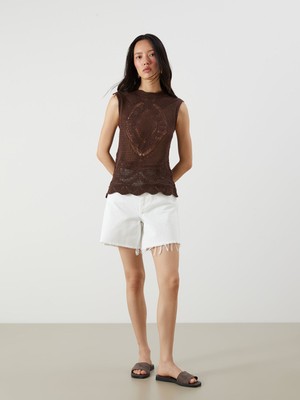 Lc Waikiki Yeni Sezon Bermuda Fit Kadın Jean Şort