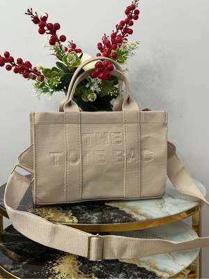 Büyük Kapasiteli Tote Kadın Çantası Kolon Askılı