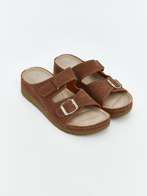 Lc Waikiki Yeni Sezon Süet Görünümlü Kadın Terlik