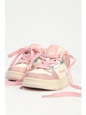 Benetton Pembe Kız Çocuk Sneaker Ithal BNI-12038