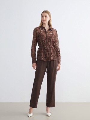 Lc Waikiki Yeni Sezon Beli Lastikli Kadın Pantolon