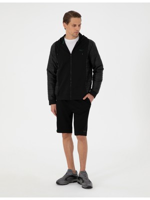 Pierre Cardin Erkek Siyah Comfort Fit Örme Şort 50306935-VR046