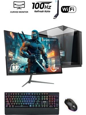 İzoly Talos x I5-4570 16GB 512GB M.2 Nvm 1660S 6gb 24" Oyuncu Masaüstü Bilgisayarı