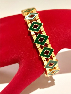 Monalisa Home Renkli  Lüks Figürlü Gösterişli Ayarlanabilir Bileklik