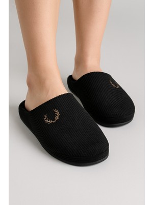 Adımist Erkek Kışlık Yumuşak Kadife Içi Fitilli Gondol Kürklü Ev Terliği ( 1 Beden Büyük Tercih Ediniz. )