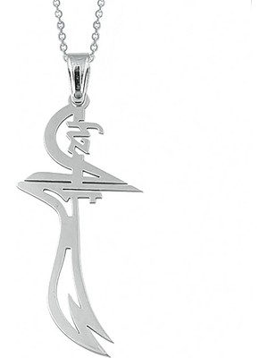 Gümüş Hz. Ali Zülfikar Kılıcı Kolye