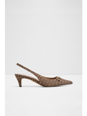 Aldo Finnea Ayakkabı Orta Boy Topuklu - Kahverengi