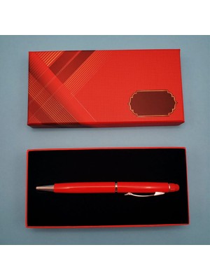 Kırmızı Tükenmez Kalem Touchpen