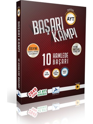 Paraf Yayınları Paraf Ayt Sayısal 10 Hamlede Başarı Kampı