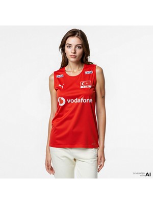 Puma Türkiye Voleybol Milli Takım Kadın Beyaz Forması.02