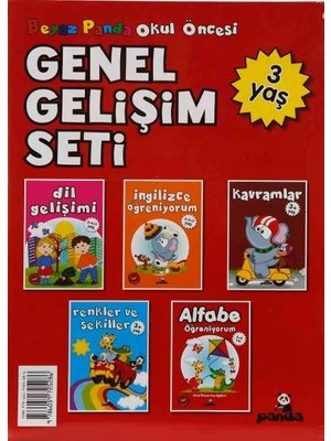 Okul Öncesi Genel Gelişim Seti - 3 Yaş (5 Kitap)